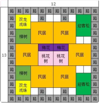 蓬莱镇游戏布局规划图攻略jc