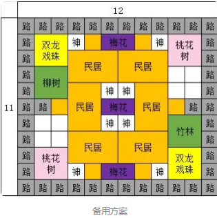 蓬莱镇游戏布局规划图攻略jc